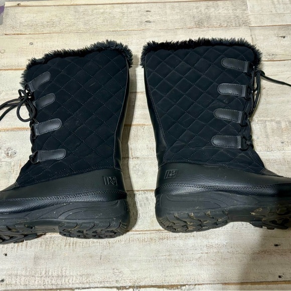 ❤️Rugged Outback All Season Faux Fur Trim Boots-Sz 8 - Picture 2 of 8